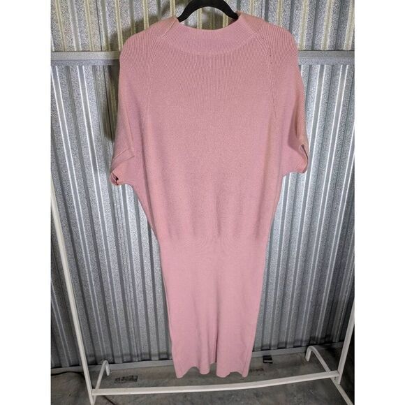 Bluivy Trutle Neck Pink Dress Women's Medium - Picture 2 of 5